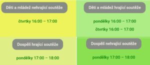 Přečtete si více ze článku Termíny hraní a trénování v roce 2025