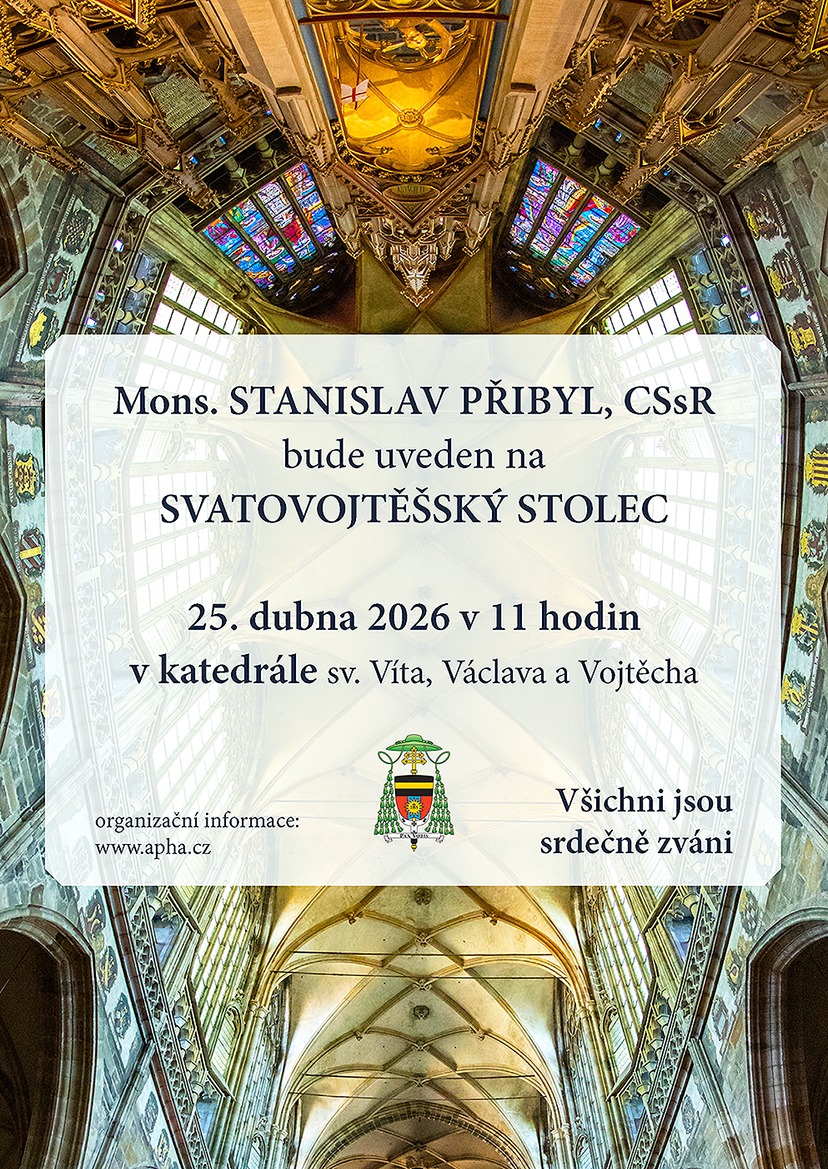 Právě si prohlížíte Slavnostní uvedení Mons. Stanislava Přibyla do úřadu pražského arcibiskupa se uskuteční v sobotu 25. dubna 2026 